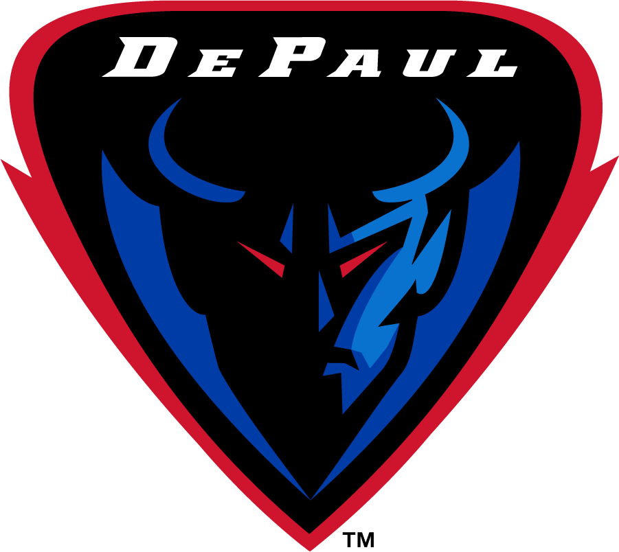 DePaul Blue Demons 2021-Pres Alternate Logo diy DTF decal sticker